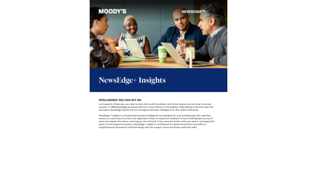 NewsEdge+ Insights Brochure