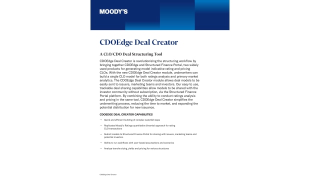 CDOEdge Deal Creator Brochure