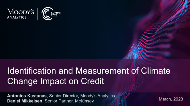 ESG_1_Identification and Measurement of Climate Change Impact on Credit