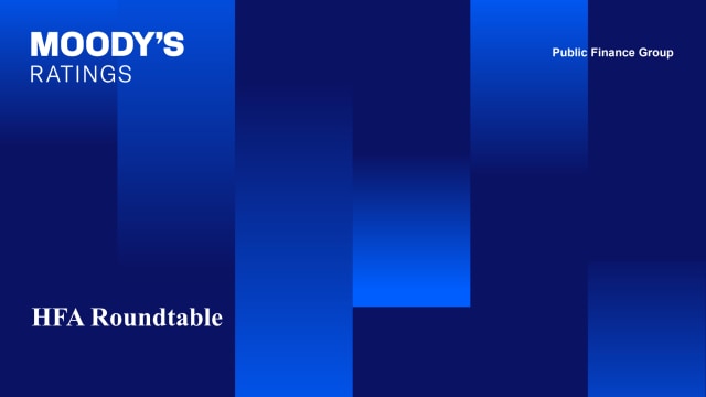 Public Finance Housing Roundtable (Virtual)