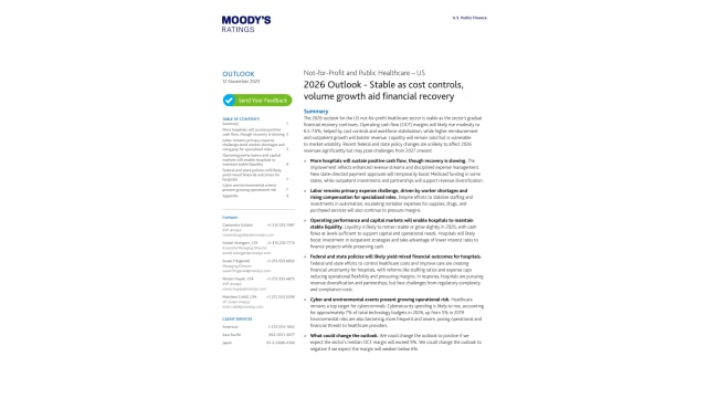 Not-for-Profit and Public Healthcare – US