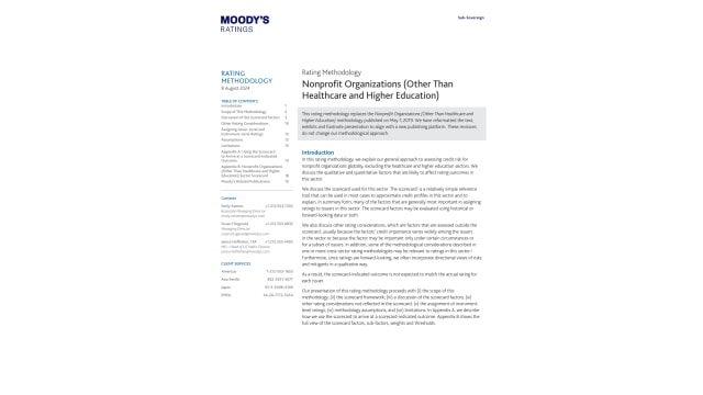 Nonprofit Organizations (Other Than Healthcare and Higher Education)