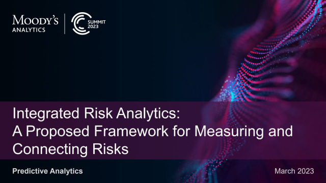 R&F_3_Integrated Risk Analytics: A Proposed Framework for Measuring and Connecting Risks