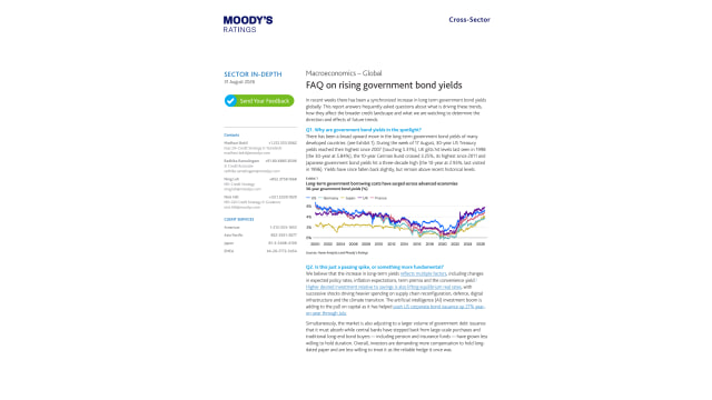 FAQ on rising government bond yields