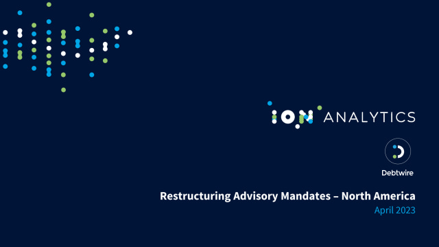 FTI Consulting dominates April’s FA/IB league tables amid flurry of new restructuring activity – April 2023 NorthAm Restructuring Advisory Mandates