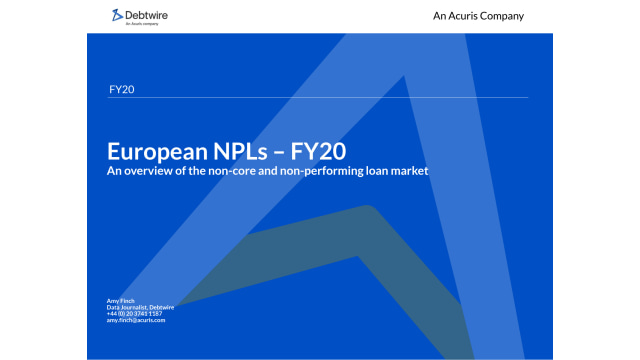 Pandemic causes European NPL sales to fall to four-year low