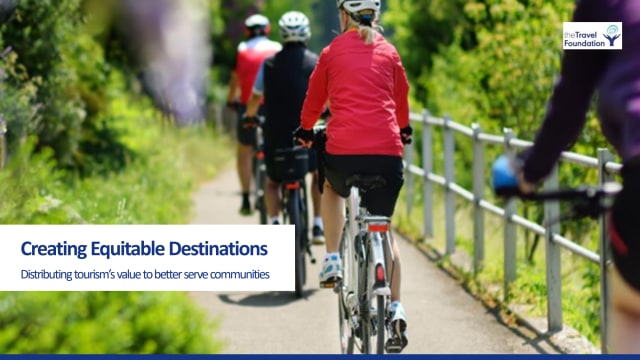 Transforming the visitor economy into a force for good