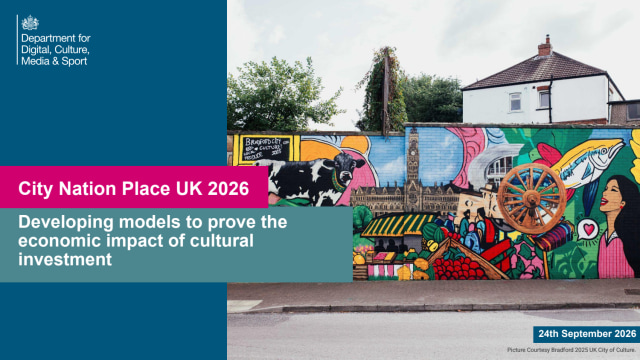 Developing models to prove the economic impact of cultural investment