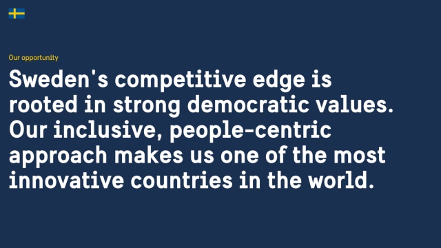 Proactive nation branding and soft power strategies for a changing world - Swedish Institue