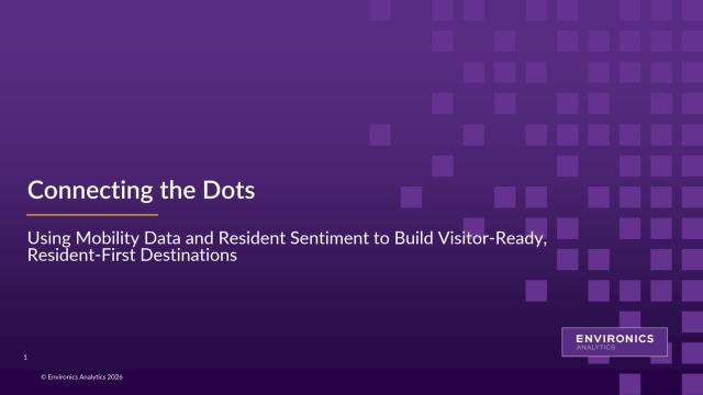 Connecting the dots - Environics Analytics