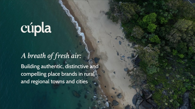 A breath of fresh air: building authentic, distinctive and compelling place brands in rural and regional towns and cities