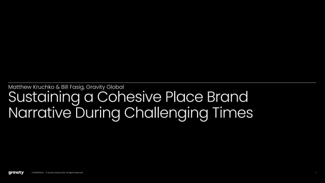 Sustaining a cohesive place brand narrative during challenging times