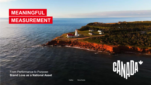 Brand equity as a national asset: Canada