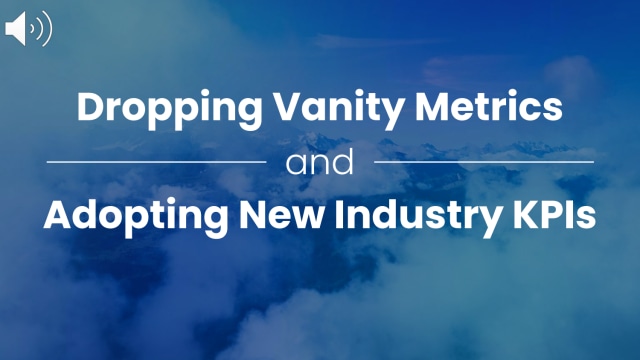 Dropping vanity metrics and adopting new destination management and marketing KPIs