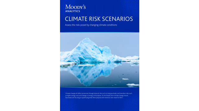 Climate Risk Scenarios: Assess the risks posed by changing climate conditions