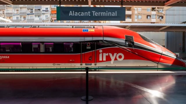 Iryo launches Madrid to Alacant service