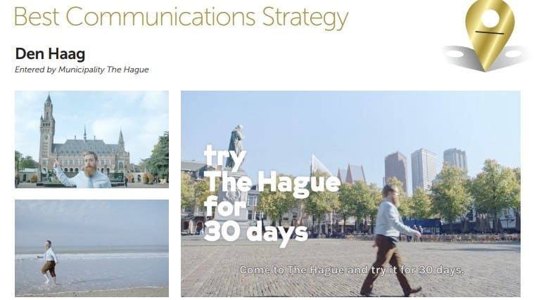 Den Haag Best Communications Strategy 2017 Winner