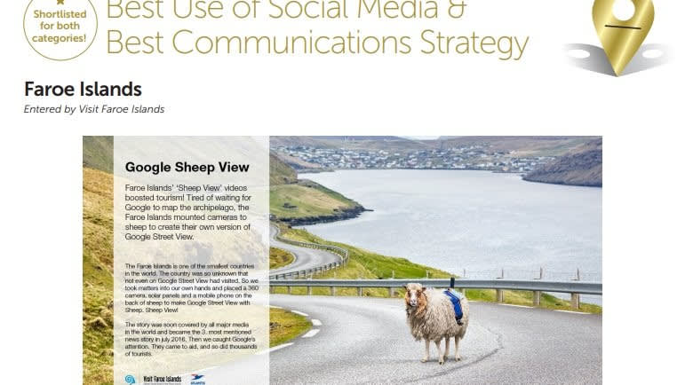 Faroe Islands Best Communications Strategy 2017 Finalist