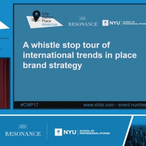 Introduction to the day: whistle stop tour of trends in international place brand strategy