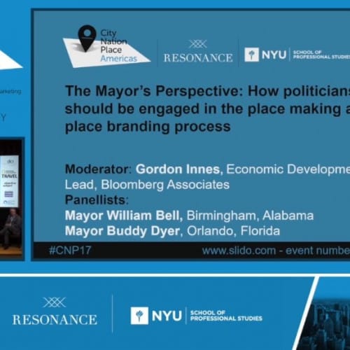 The Mayors’ Perspective: How politicians should be engaged in the place making and place branding process