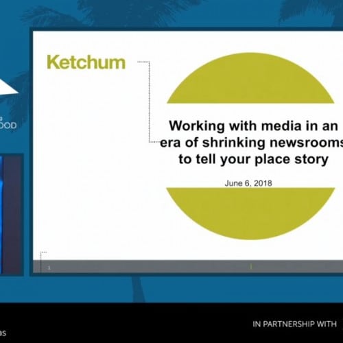 Working with media in an era of shrinking newsrooms to tell your place story