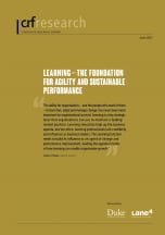 Executive Summary: Learning – The Foundation for Agility and Sustainable Performance