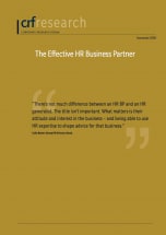 The Effective HR Business Partner 