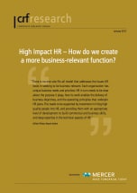 Executive Summary: High Impact HR