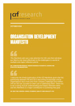 Organisation Development Manifesto