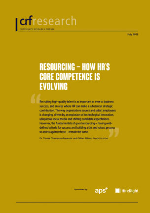 Executive Summary: Resourcing - How HR's Core Competence is Evolving