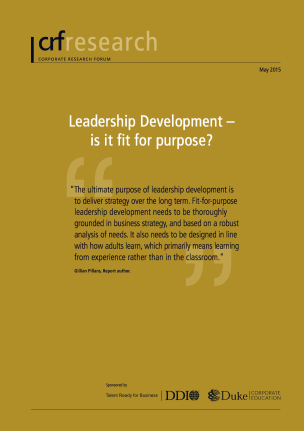 Leadership Development – is it fit for purpose?