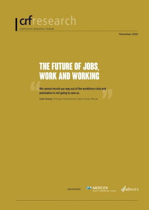 The Future of Jobs, Work and Working