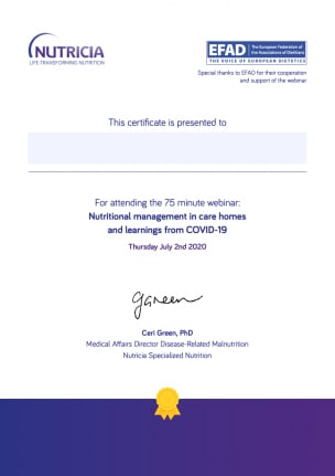 Certificate of Attendance