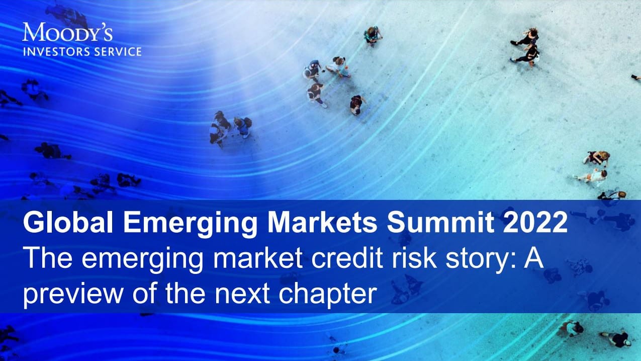 Presentation: The emerging market credit risk story: A preview of the next chapter