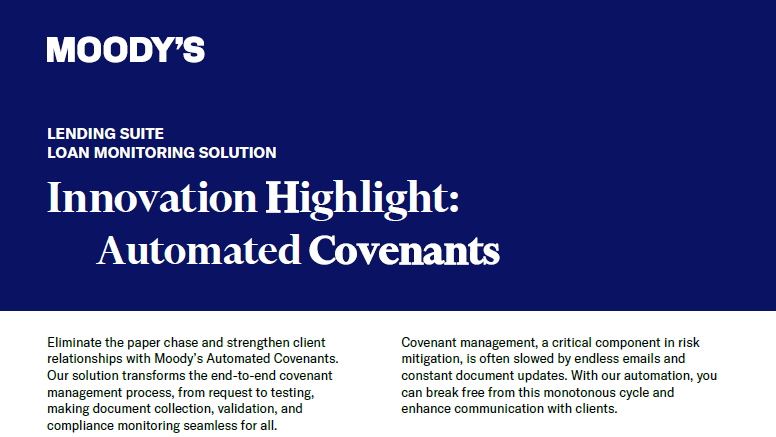 Innovation Highlight: Automated Covenants