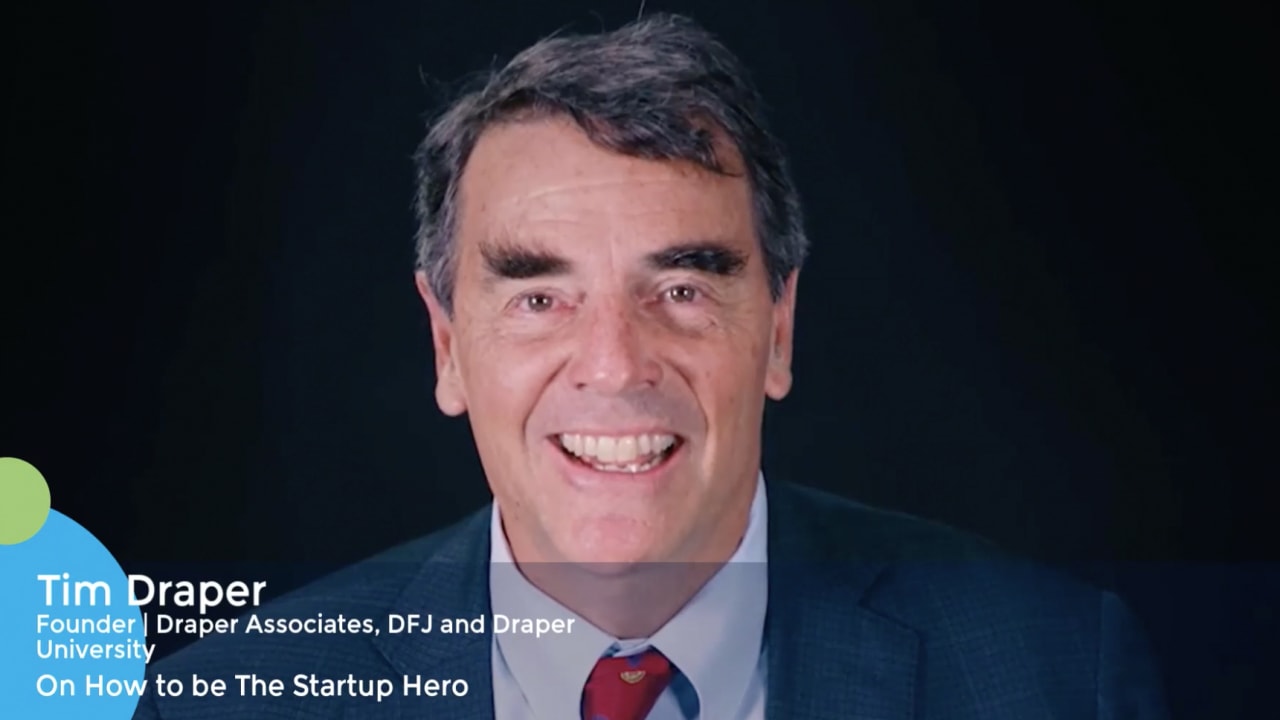 Tim Draper, Founder at Draper Associates/DFJ/Draper University, on how ...