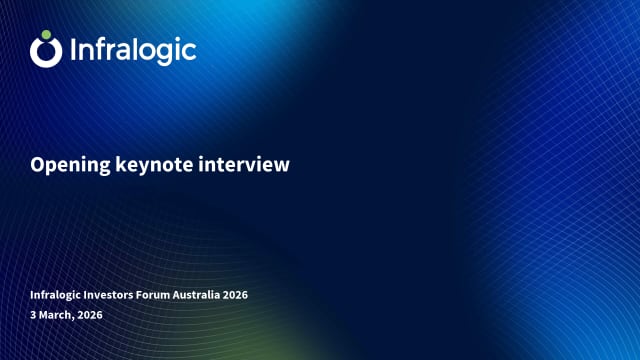 Opening keynote interview