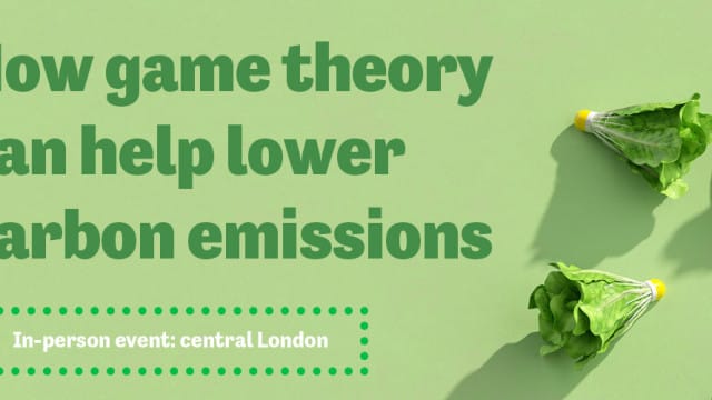 How Game Theory can help lower carbon emissions