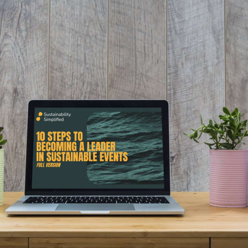 New 10 step guide reveals how to become a leader in sustainable events