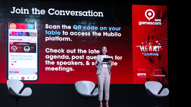 Creating a truly hybrid experience at the gamescom asia conference