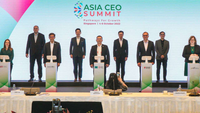 Global leaders meet in Singapore to chart the future of in-person events 