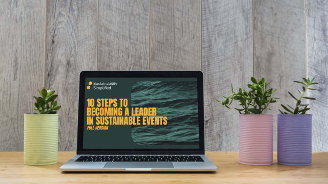 New 10 step guide reveals how to become a leader in sustainable events