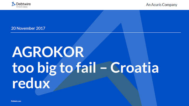 AGROKOR too big to fail – Croatia redux