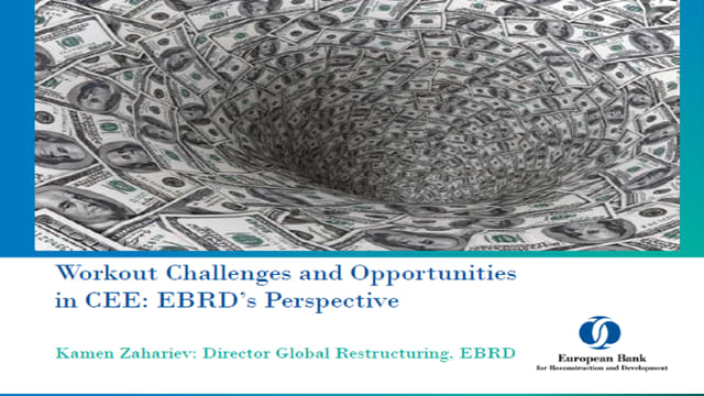 Workout Challenges and Opportunities in CEE: EBRD’s Perspective