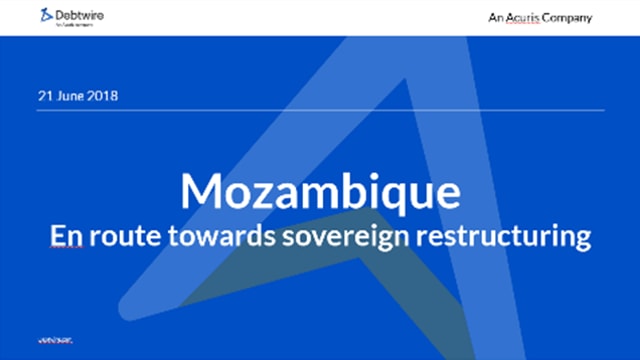 Mozambique - En route towards sovereign restructuring 