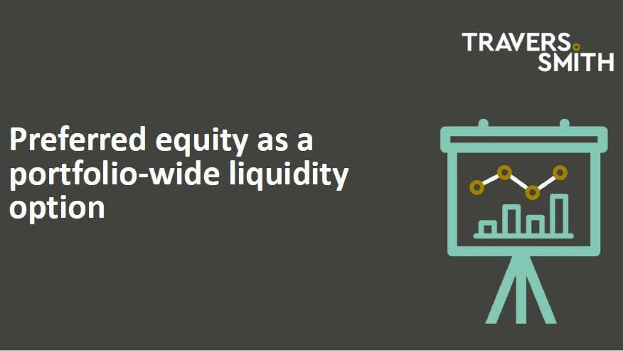 Preferred equity as a portfolio-wide liquidity option