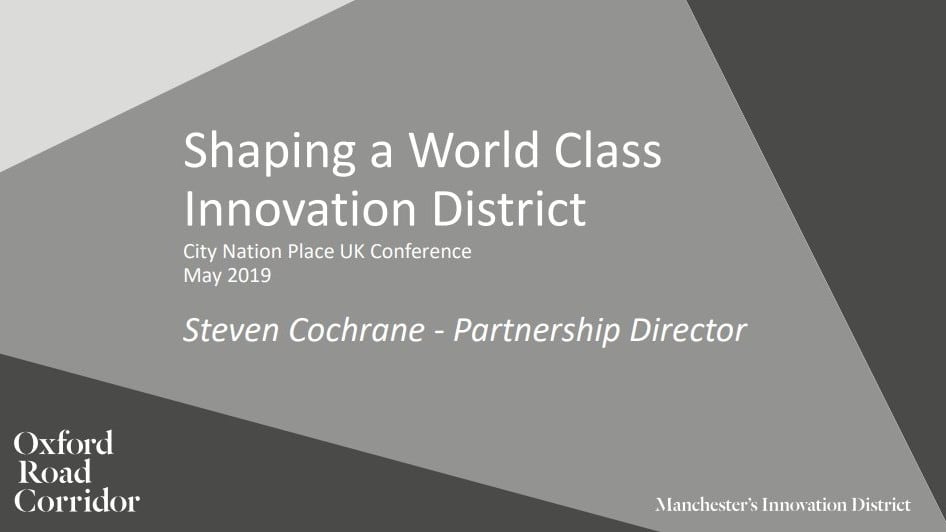 Shaping a world-class innovation district