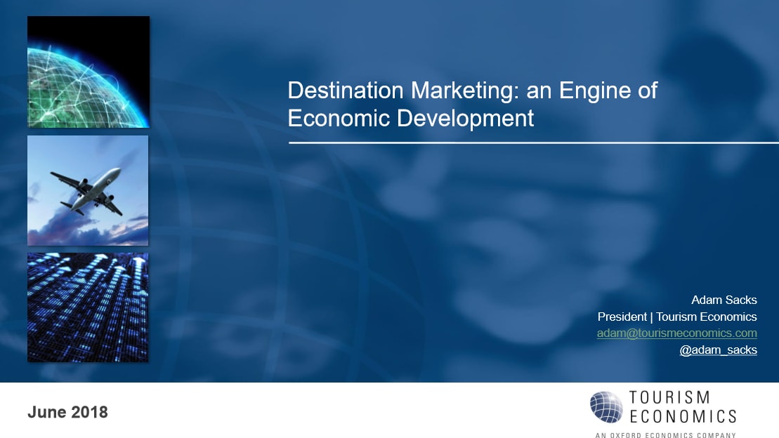 Destination Marketing: an Engine of Economic Development
