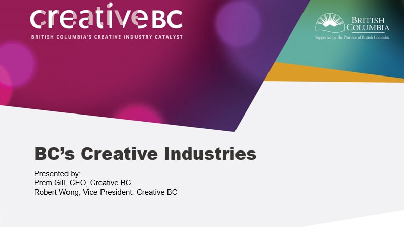 Making your place the go-to destination for targeted industries - Creative BC
