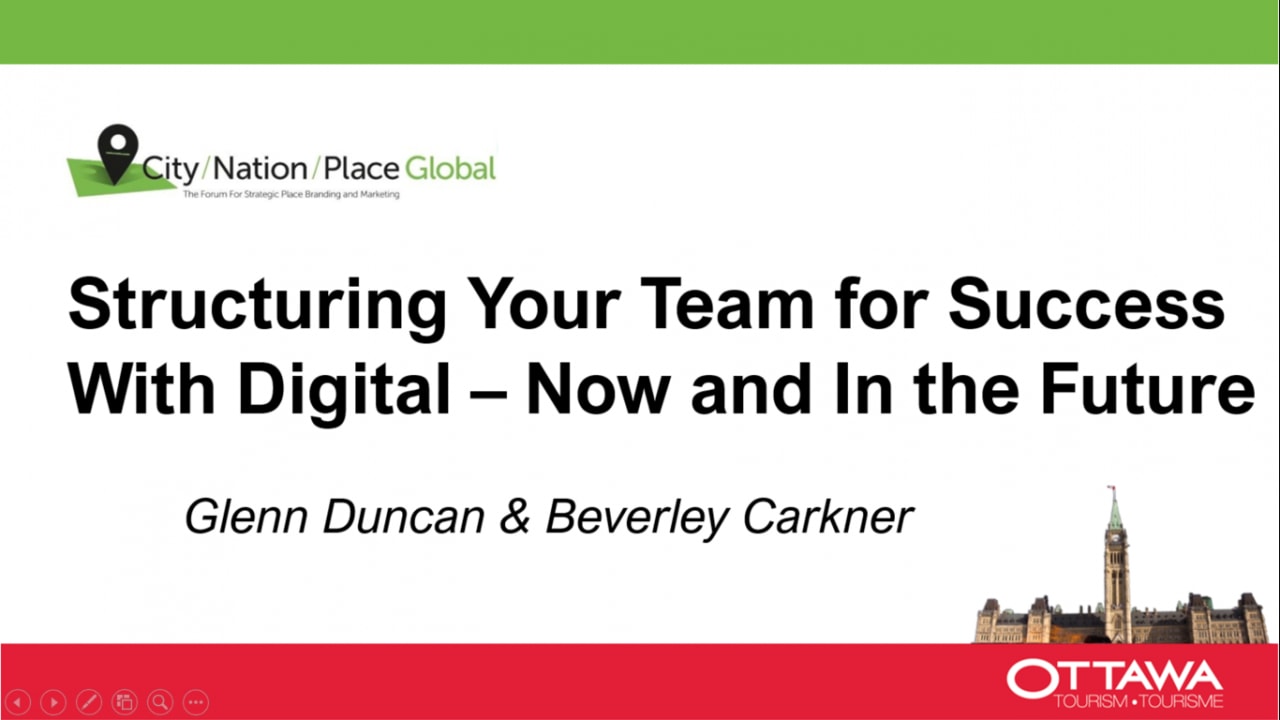 Structuring your team for success with digital - now and in the future